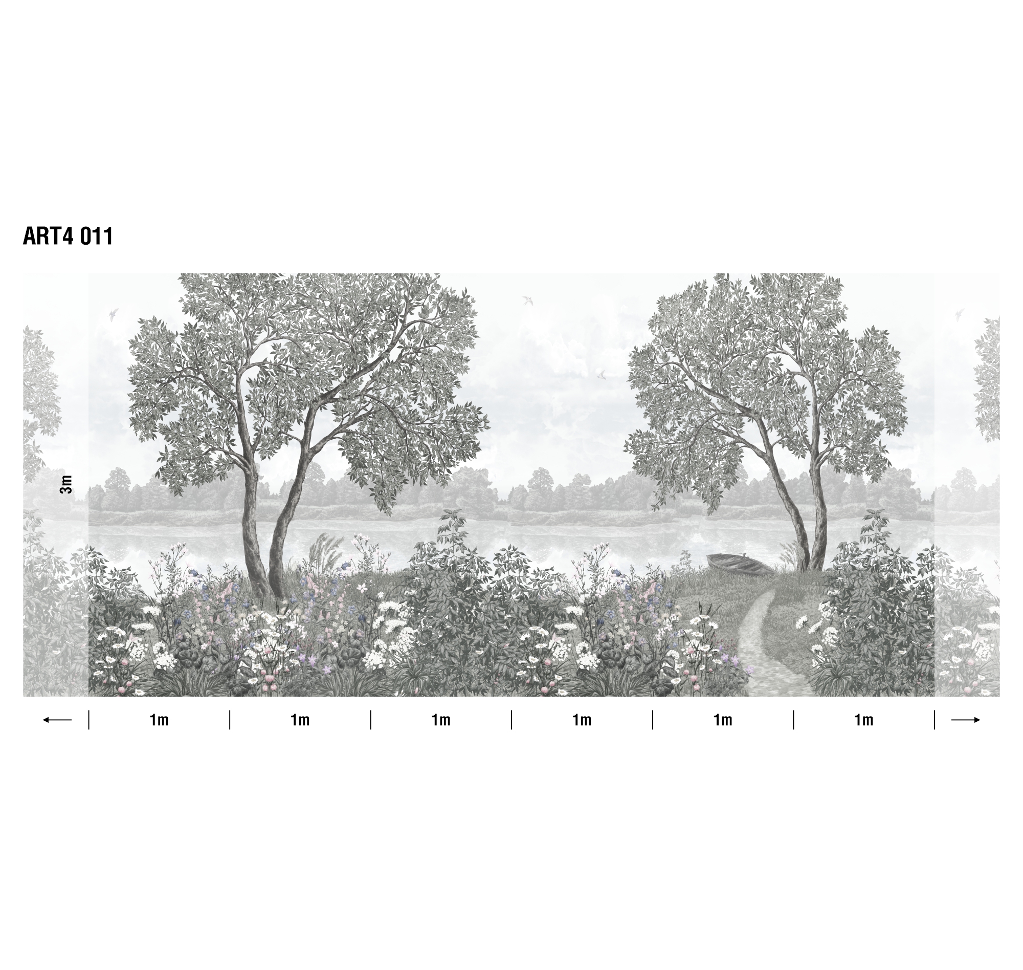 Панно Loymina Пейзаж Берег Лоймины ART4 011 3×6